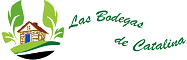 Logo de Las Bodegas De Catalina (en blanco - inverso)